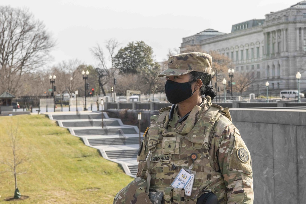 Air Force Chief of Staff visits Soldiers, Airmen in Washington, D.C.