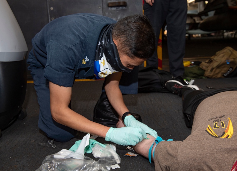 Nimitz Conducts Medical Training