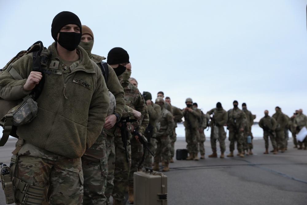 Minnesota Guardsmen provide support to 59th Presidential Inauguration