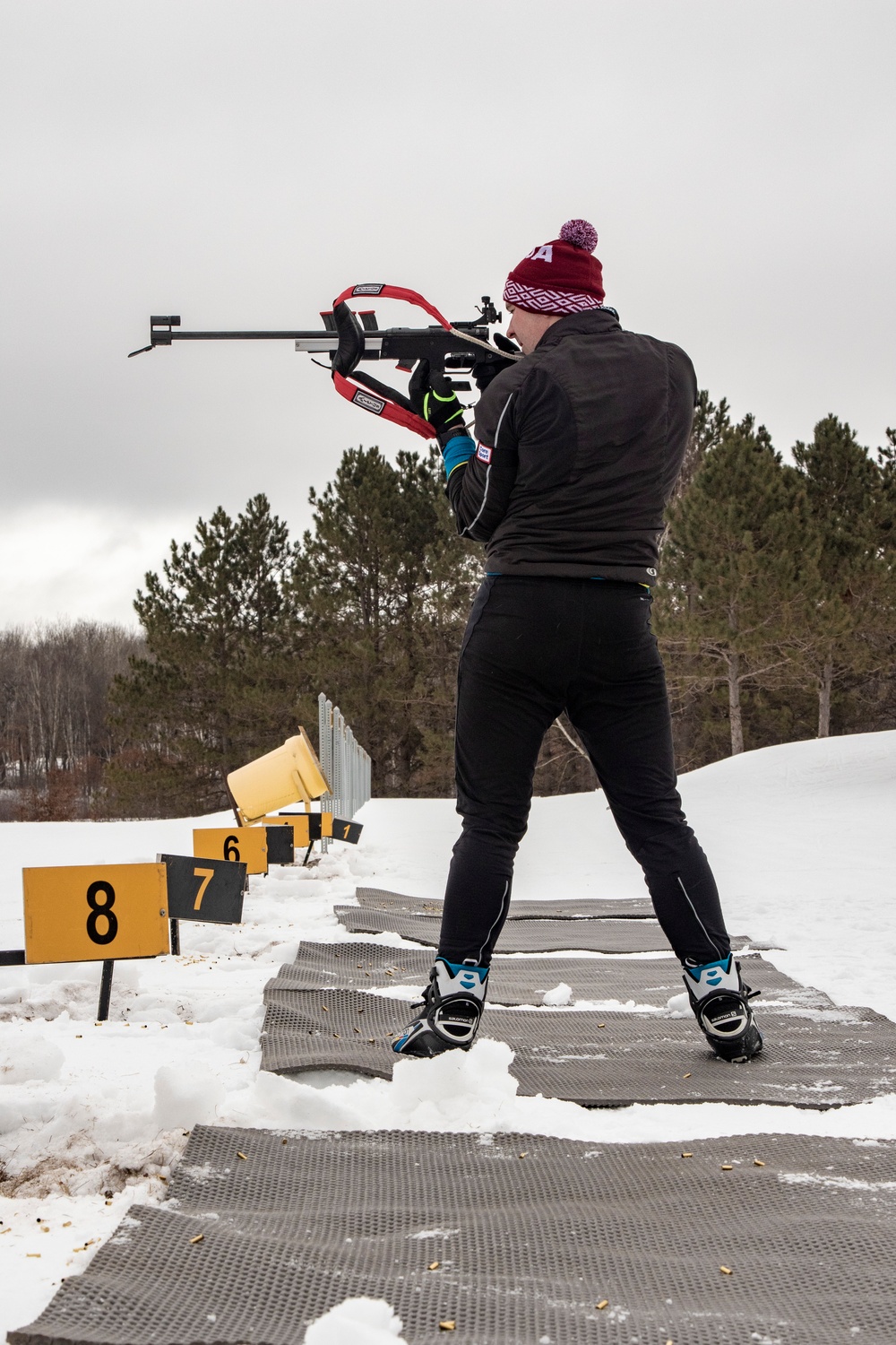 Biathlon Training Camp at Camp Ripley