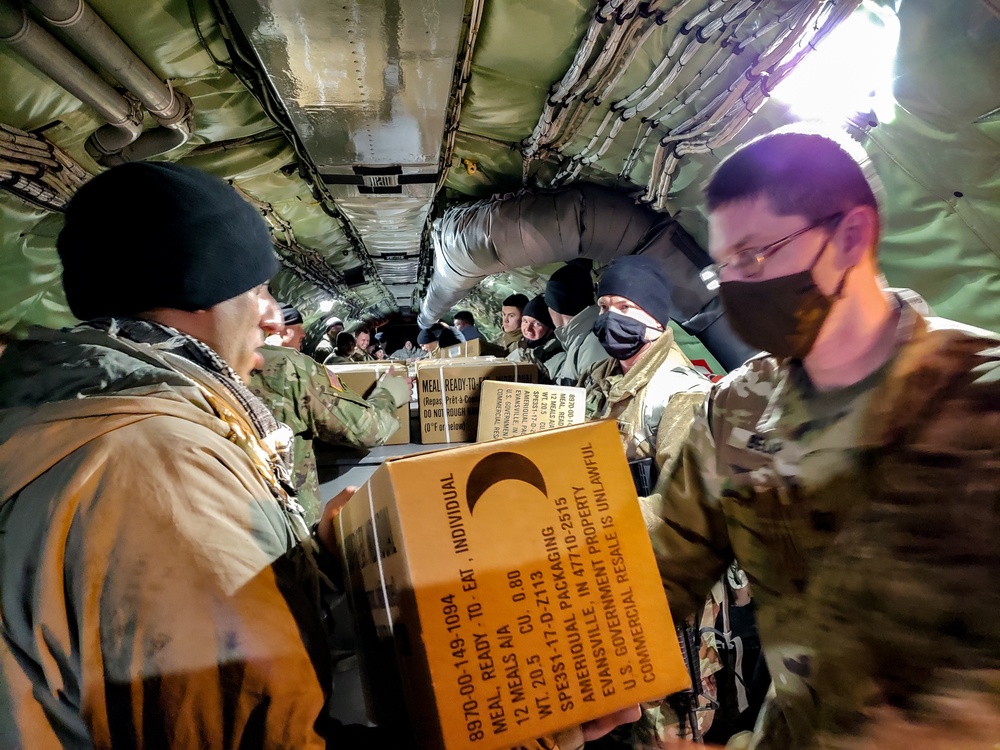Utah National Guard Soldiers on Flight to D.C.
