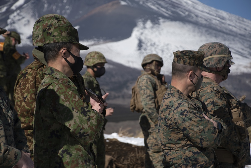 CATC Camp Fuji oversees successful first time fixed wing close air support training