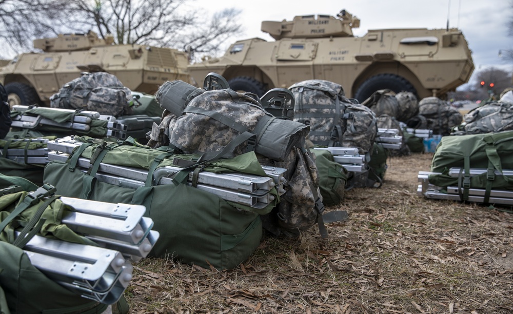 National Guard Provides Security in Washington D.C.