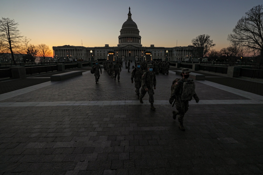 New Jersey National Guard supports Capitol Police