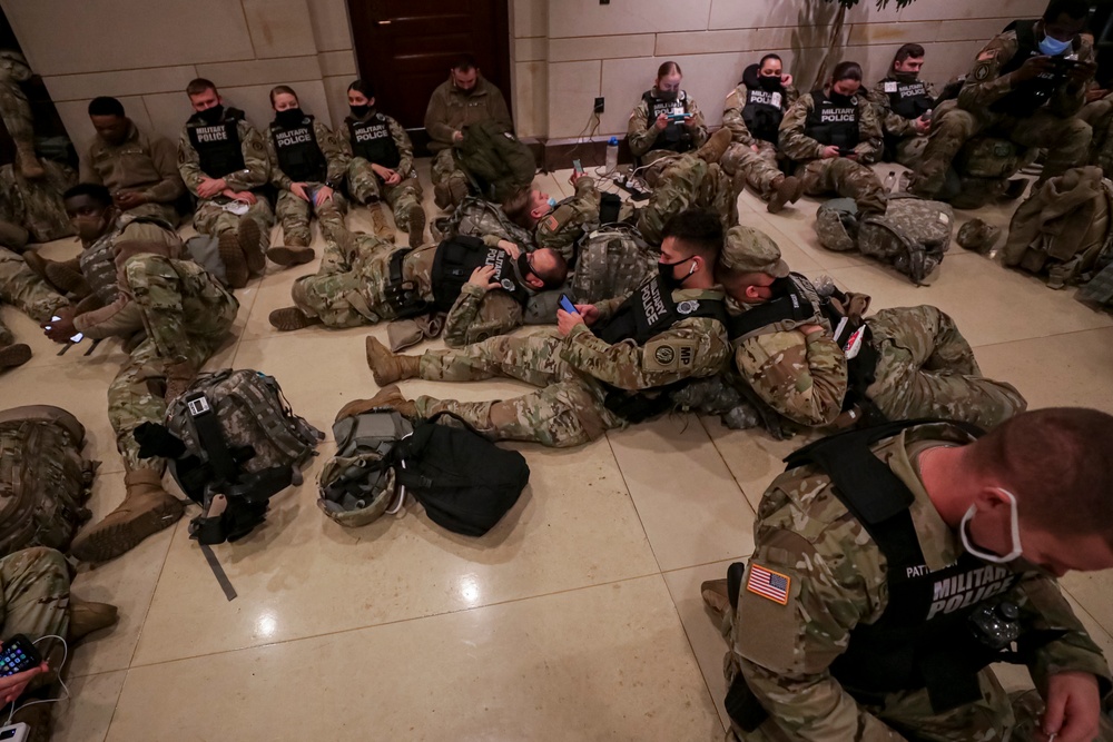 National Guard supports Capitol Police