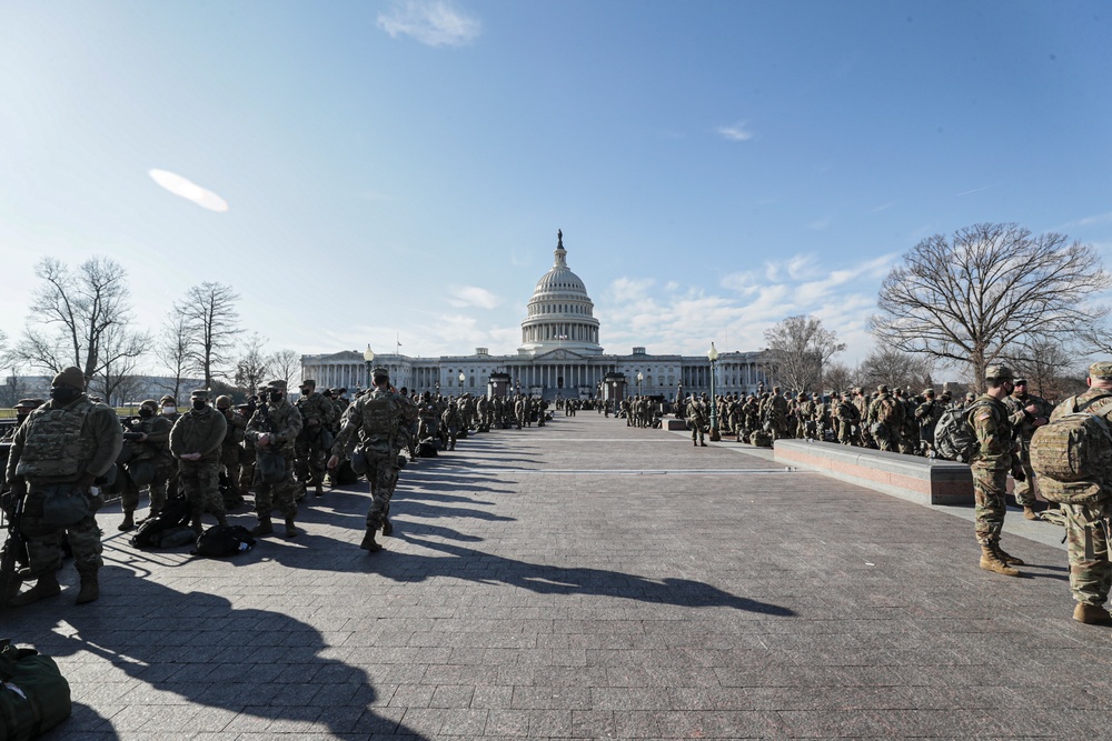 National Guard supports Capitol Police