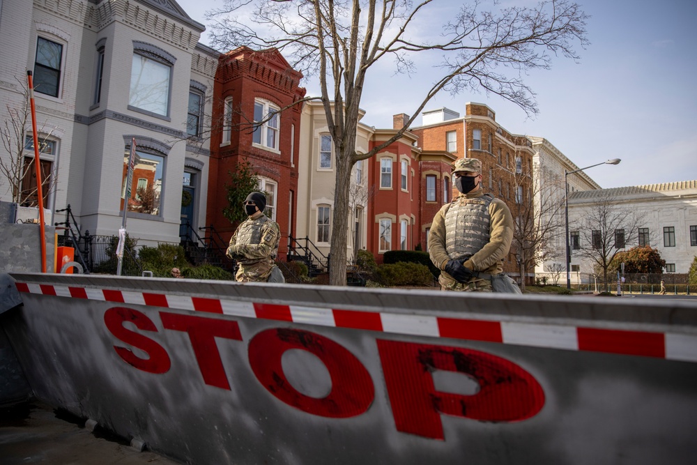 New York National Guard Provides Security in Washington D.C.