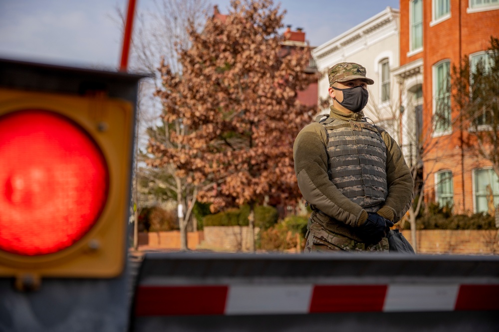 New York National Guard Provides Security in Washington D.C.