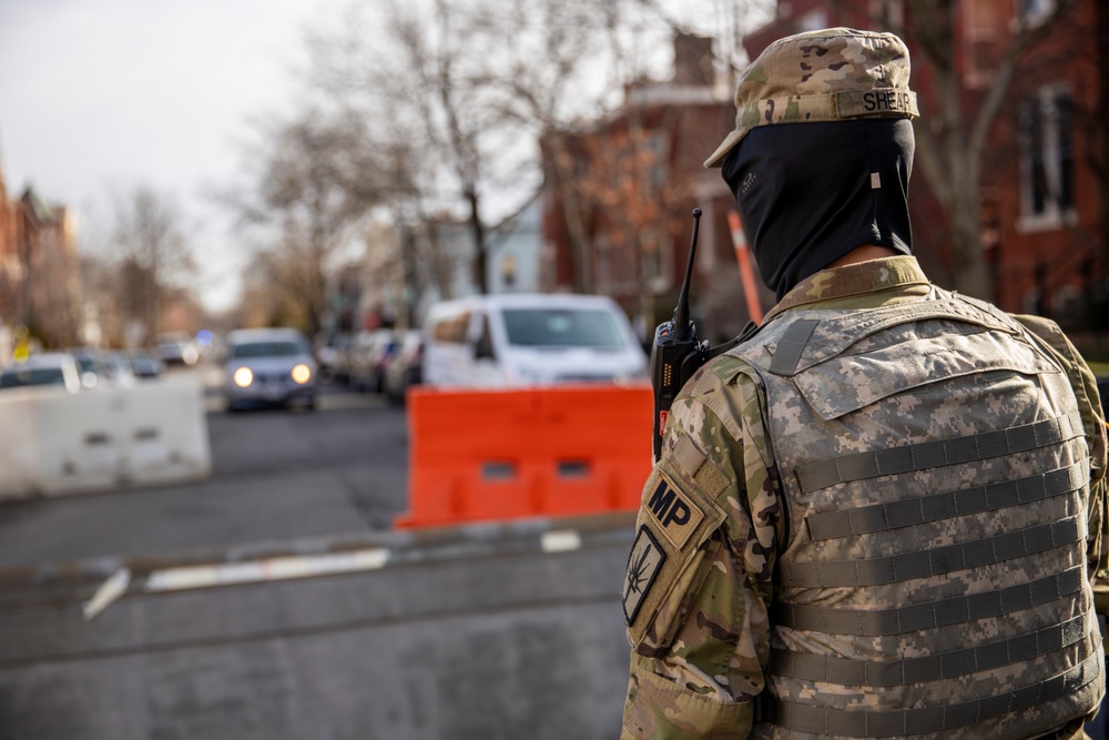 New York National Guard Provides Security in Washington D.C.