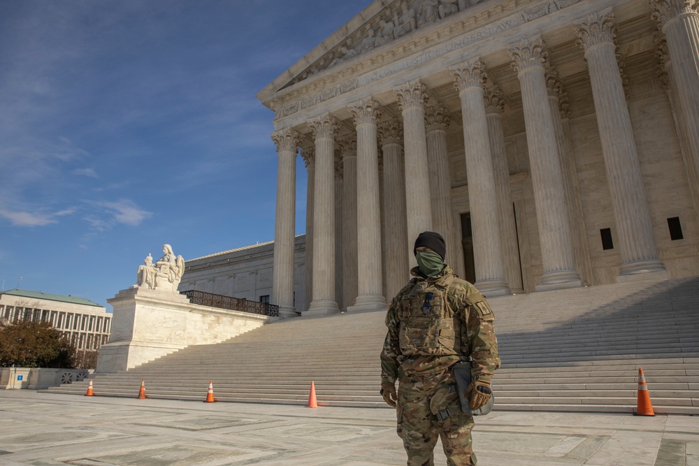 New York National Guard Provides Security in Washington D.C.