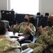 Col. Hou and Command Sgt. Maj. Williams talk with New Jersey Joint Task Force Iron Guard