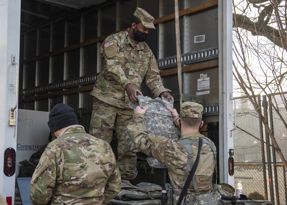 South Carolina National Guard Soldiers begin supporting 59th Presidential Inauguration