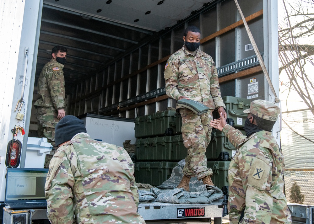 South Carolina National Guard Soldiers begin supporting 59th Presidential Inauguration