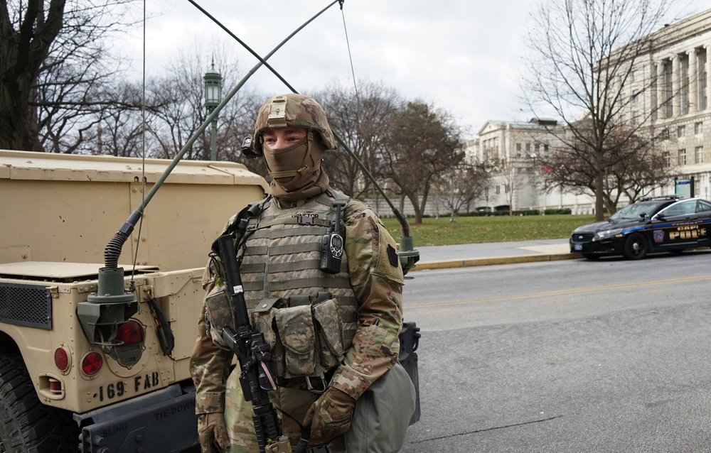 Pa. National Guard supports authorities in Harrisburg