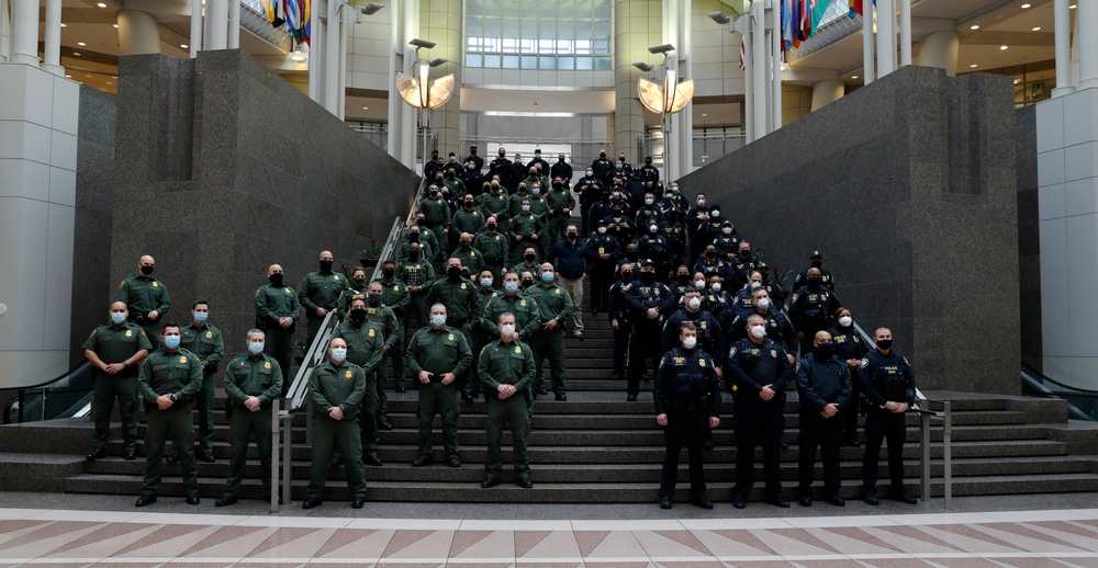 CBP supports the 59th Presidential Inauguration