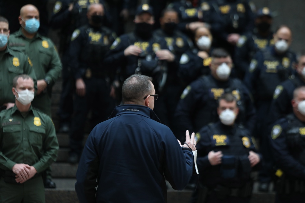 CBP supports the 59th Presidential Inauguration