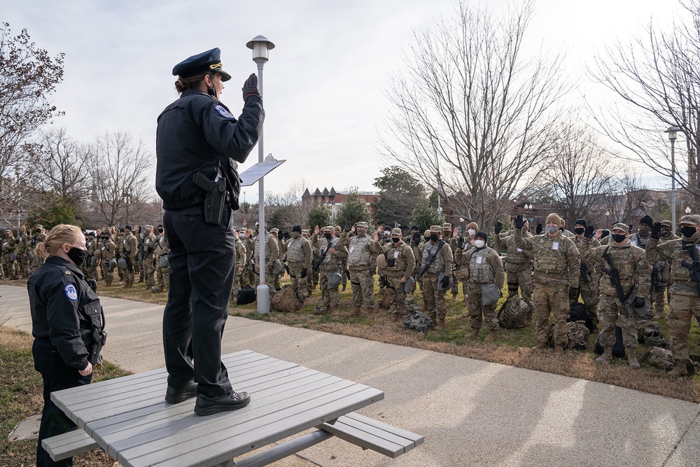 La. National Guard supports the 59th Presidential Inauguration