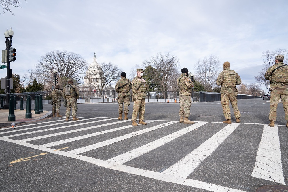 La. National Guard supports the 59th Presidential Inauguration