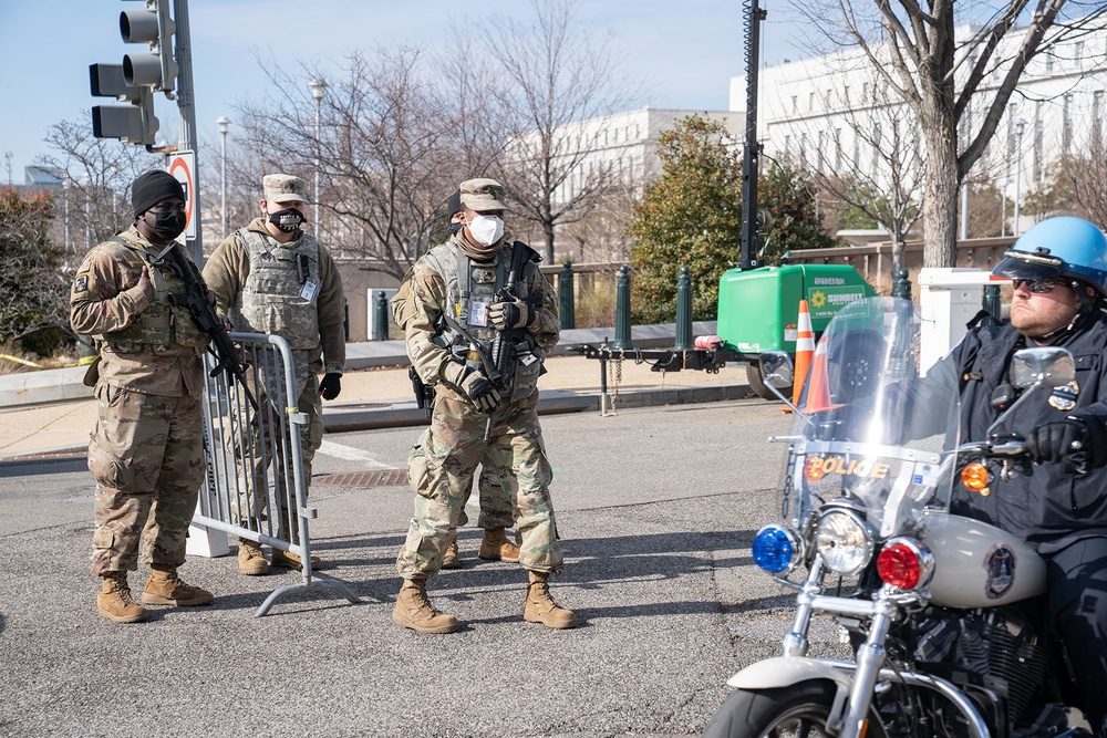 La. National Guard supports the 59th Presidential Inauguration