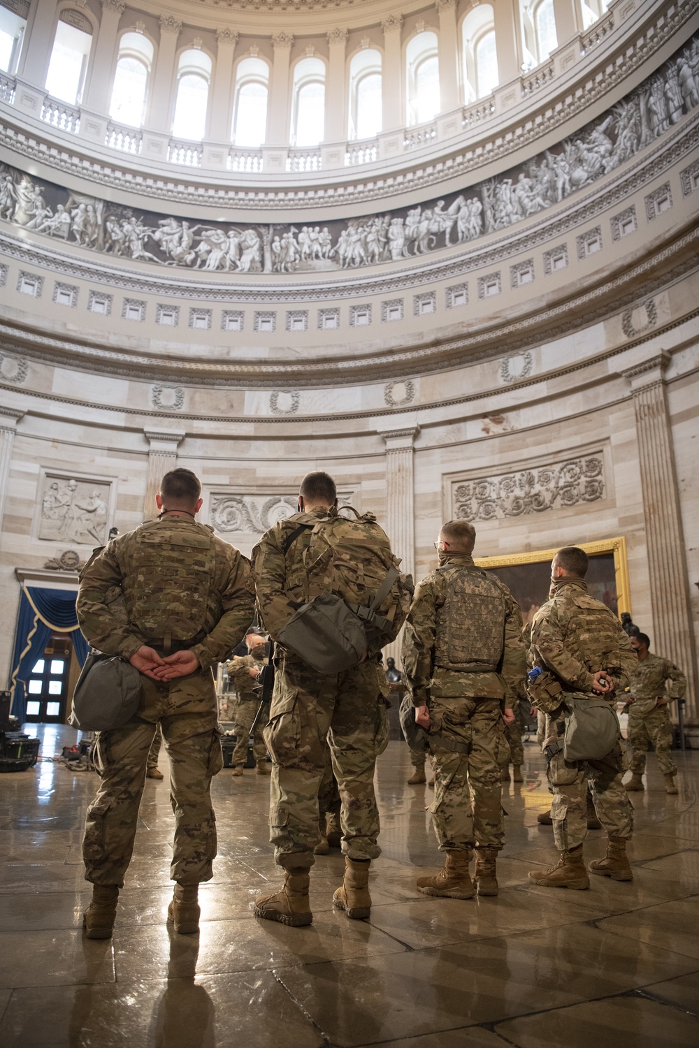 116th IBCT Soldiers support operations in Washington, D.C.