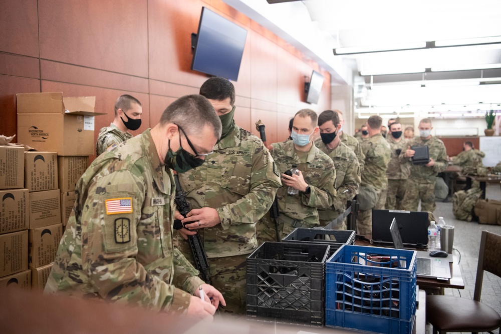 116th IBCT Soldiers support operations in Washington, D.C.