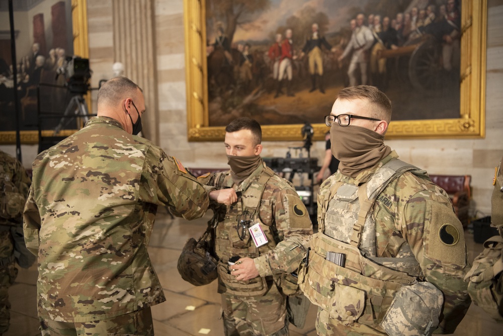 116th IBCT Soldiers support operations in Washington, D.C.