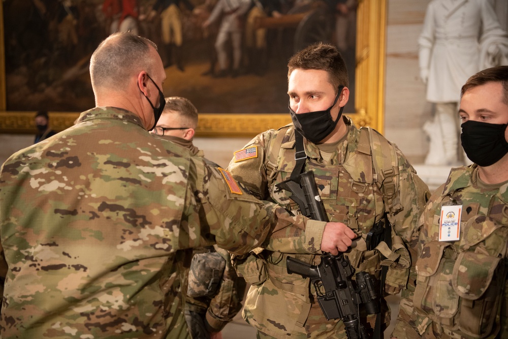 116th IBCT Soldiers support operations in Washington, D.C.