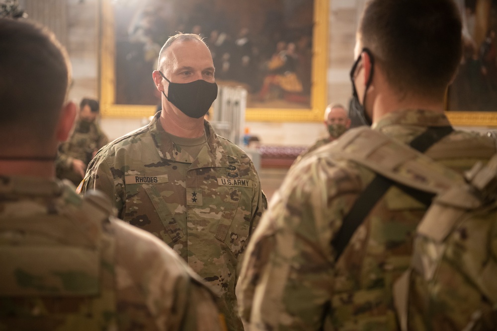 116th IBCT Soldiers support operations in Washington, D.C.