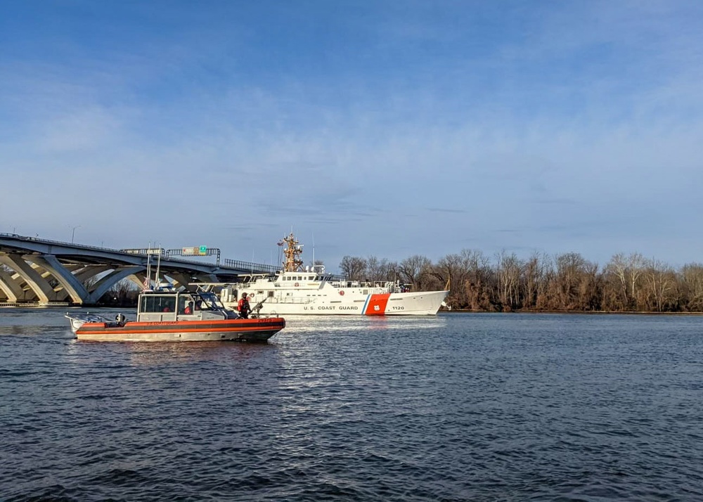 Coast Guard conducts security operations for 2021 Presidential Inauguration