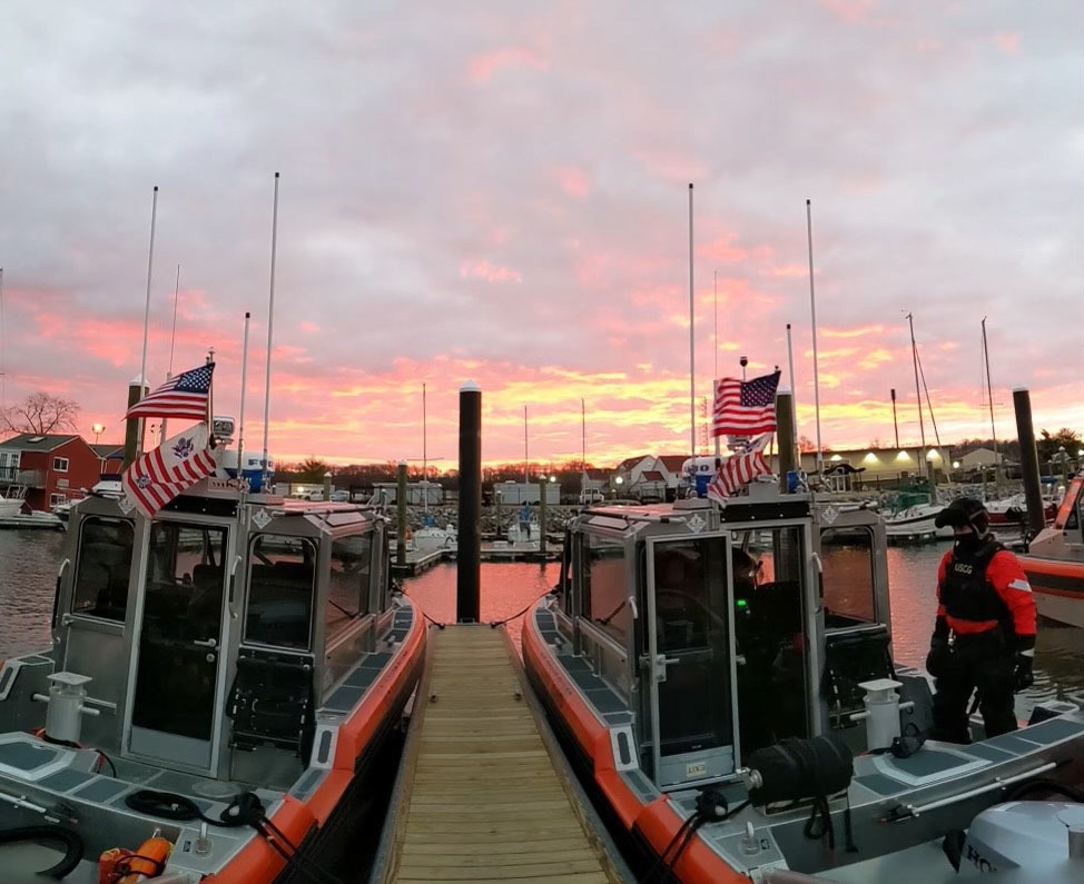 Coast Guard conducts security operations for 2021 Presidential Inauguration