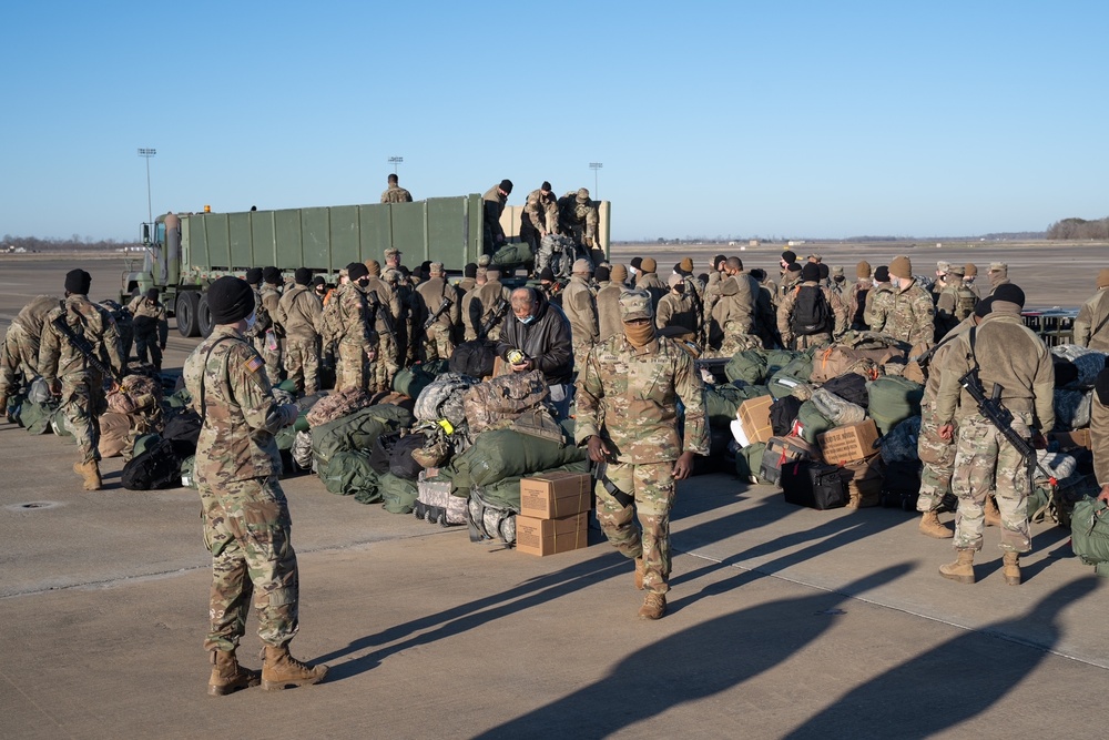 La. National Guard deploys troops to assist in Washington D.C.