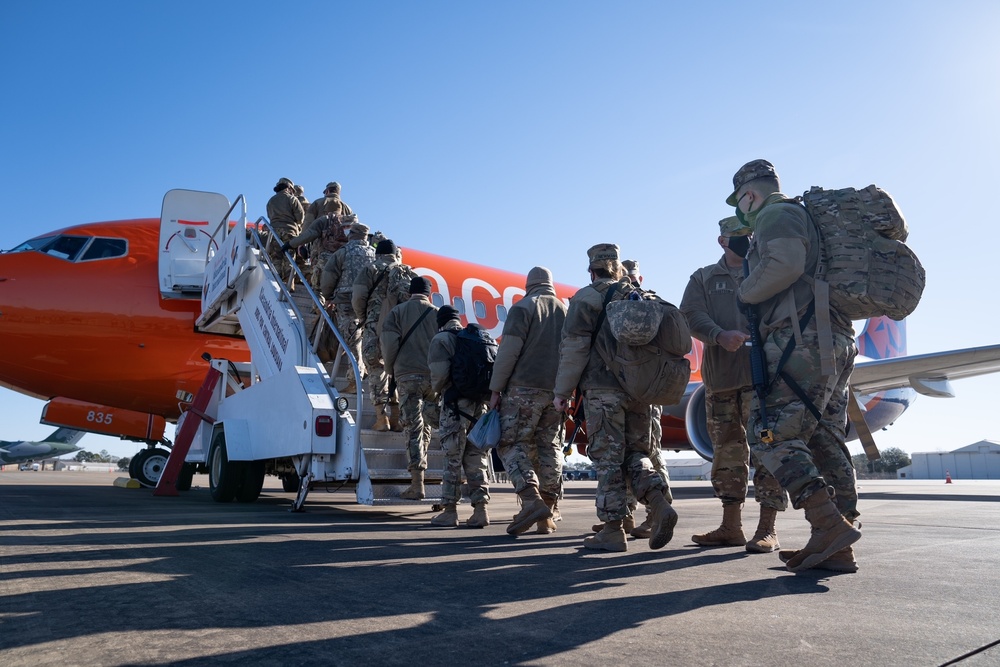 La. National Guard deploys troops to assist in Washington D.C.