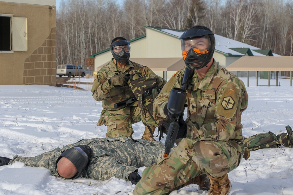 Army Medics train with 175th RTI