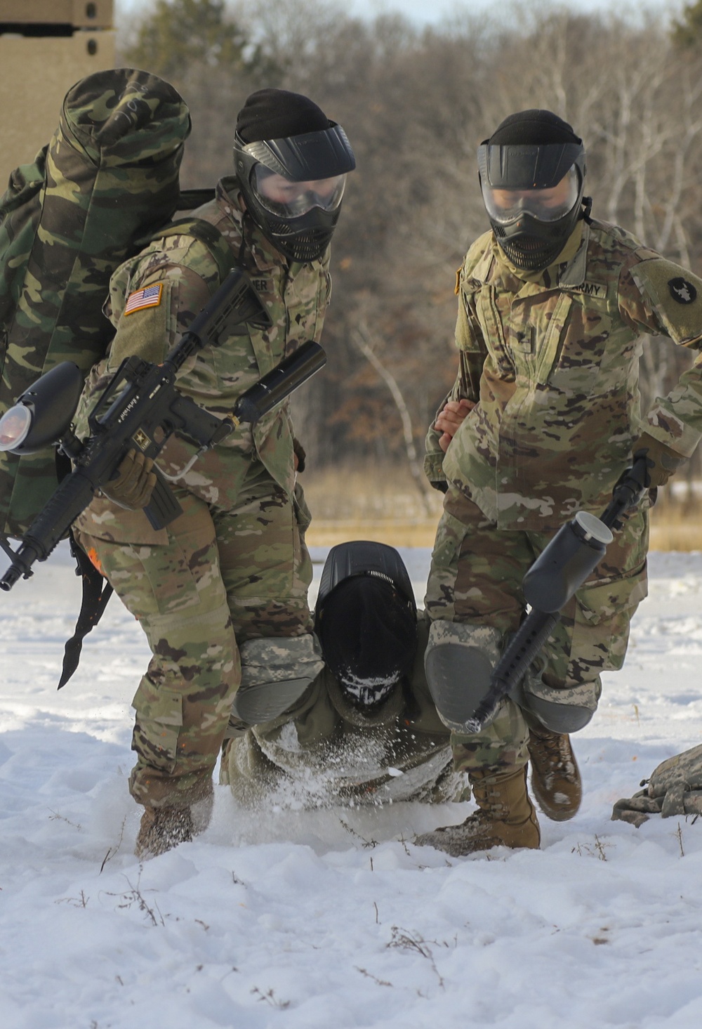 Army Medics train with 175th RTI