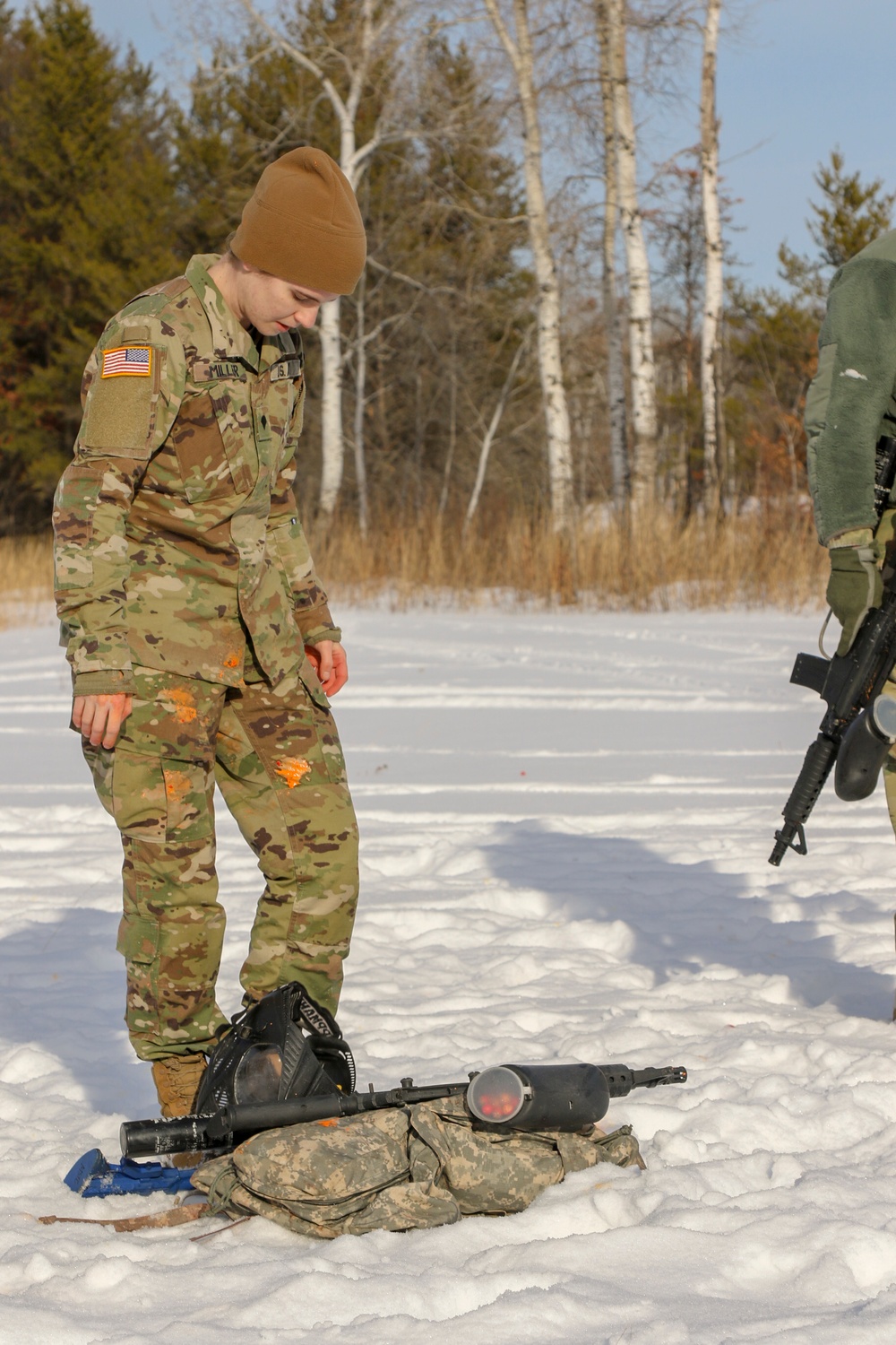 Army Medics train with 175th RTI