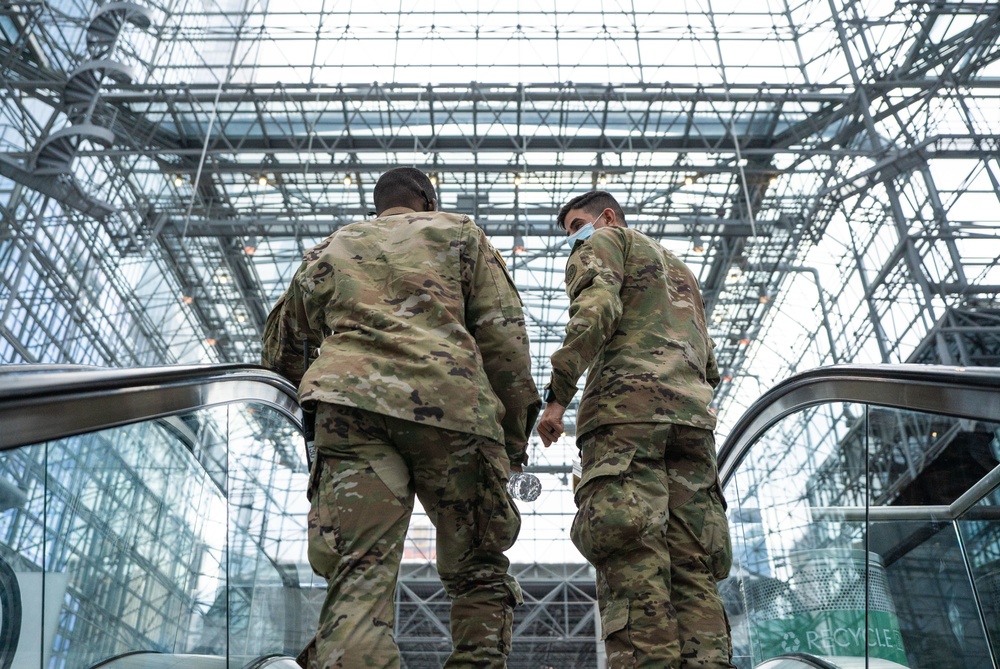 NY National Guard troops support state efforts to administer COVID-19 vaccines