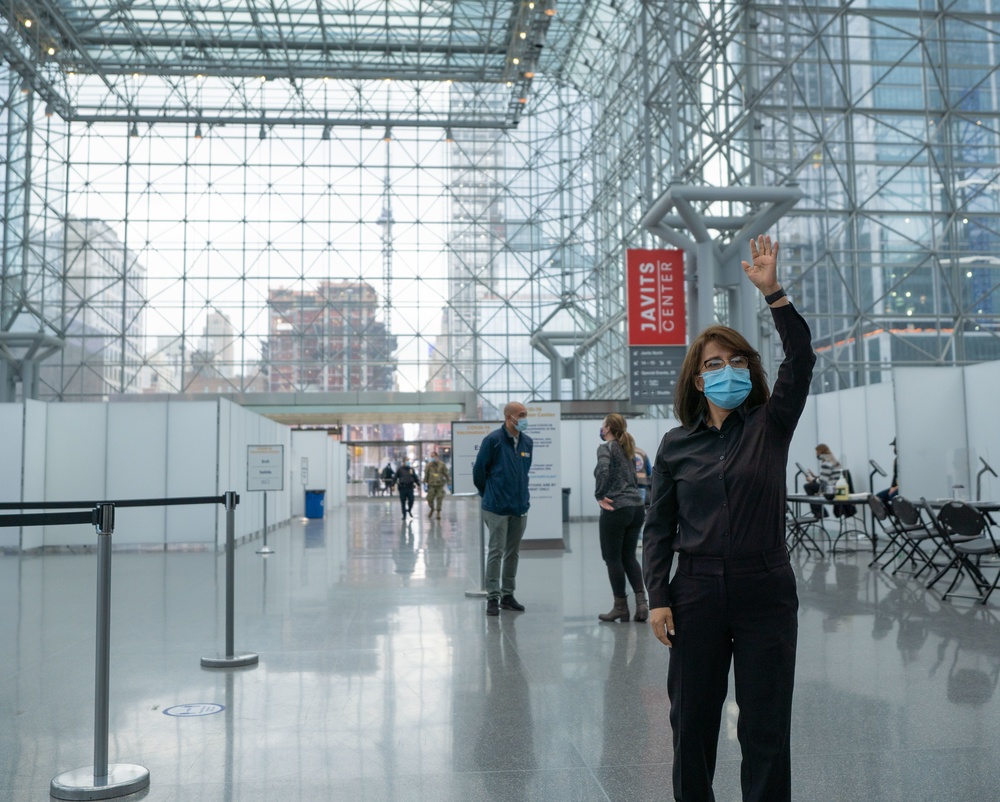 Javits employees support state efforts to administer COVID-19 vaccines
