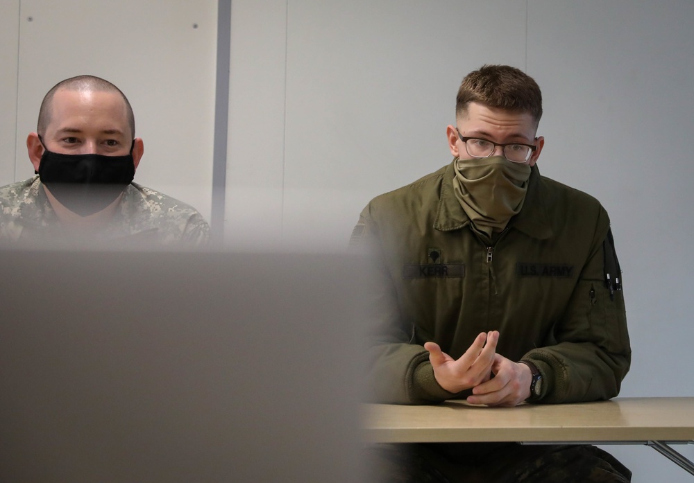 Lithuanian military cadets get inside look at lives of Troopers