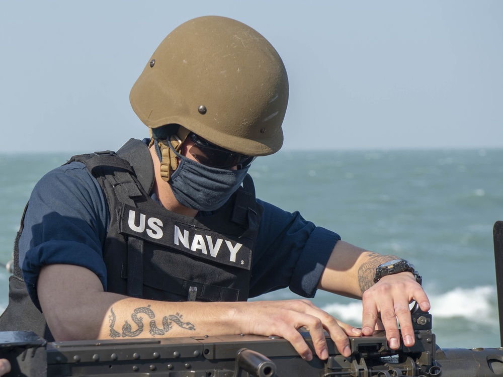 USS Curtis Wilbur Live-Fire Gunnery Exercise