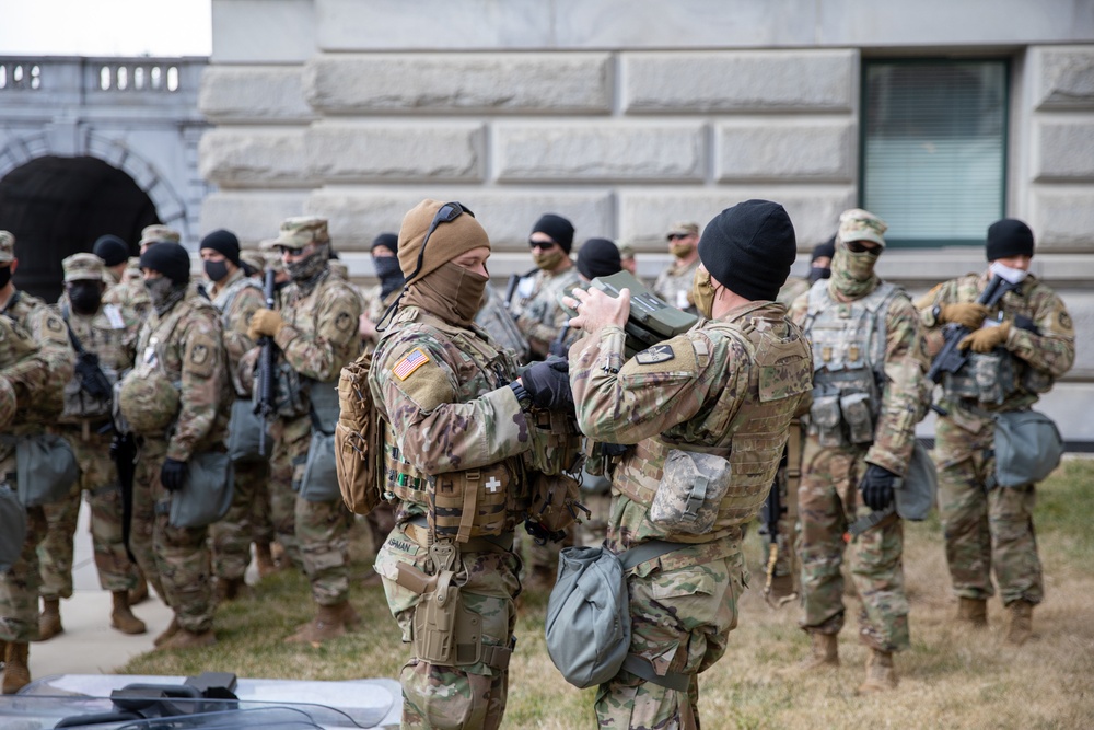 Utah National Guard supports 59th Presidential Inauguration