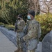 429th BSB Soldiers stand guard in Washington, D.C.