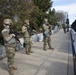 3647th Maintenance Soldiers stand guard in Washington, D.C.