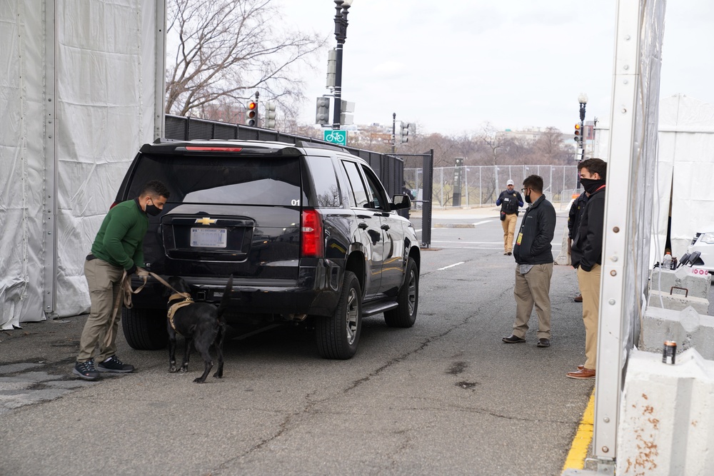 CBP supports the 59th Presidential Inauguration