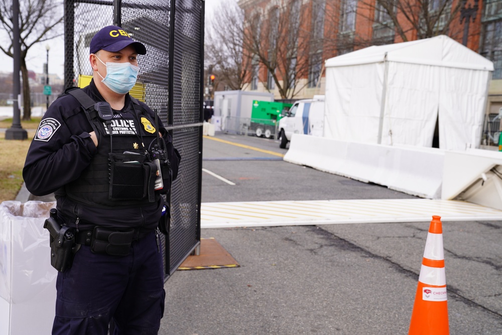 CBP supports the 59th Presidential Inauguration