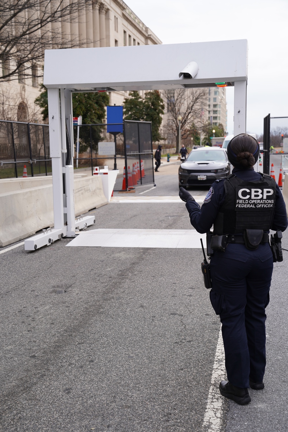 CBP supports the 59th Presidential Inauguration