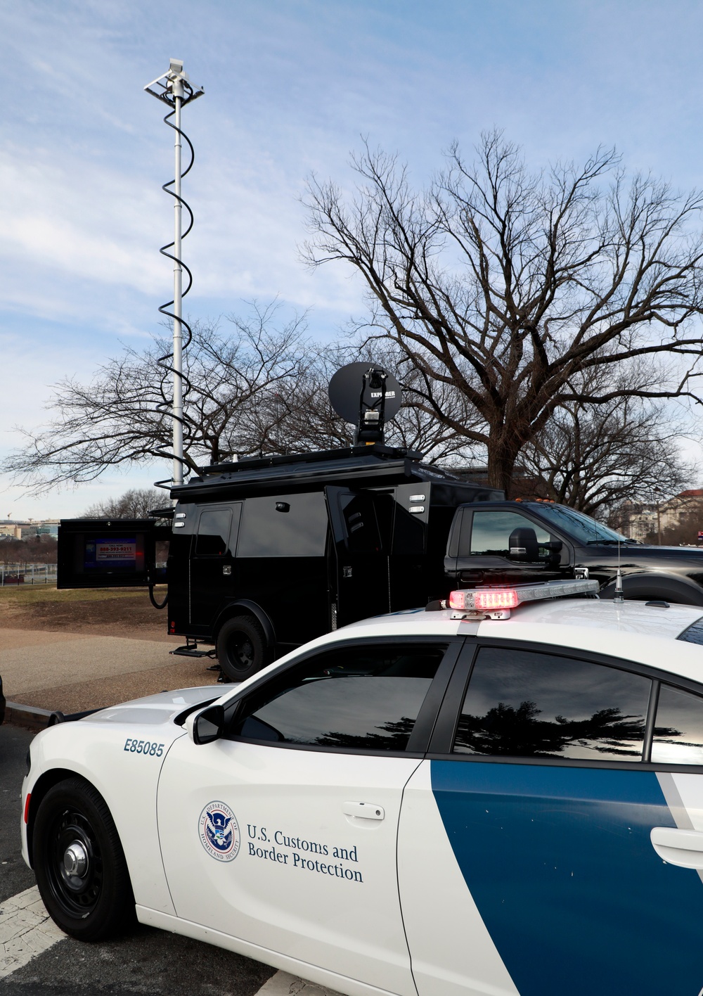 CBP supports the 59th Presidential Inauguration