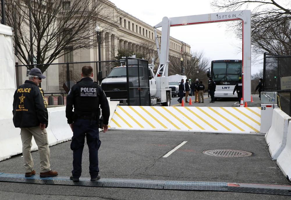 CBP supports the 59th Presidential Inauguration