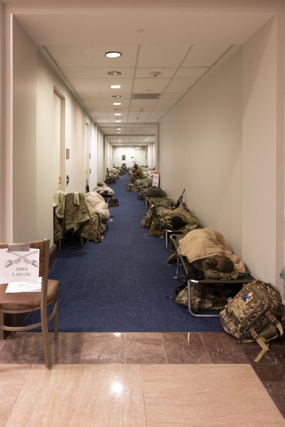 2-183rd CAV Soldiers get some rest in Washington, D.C.