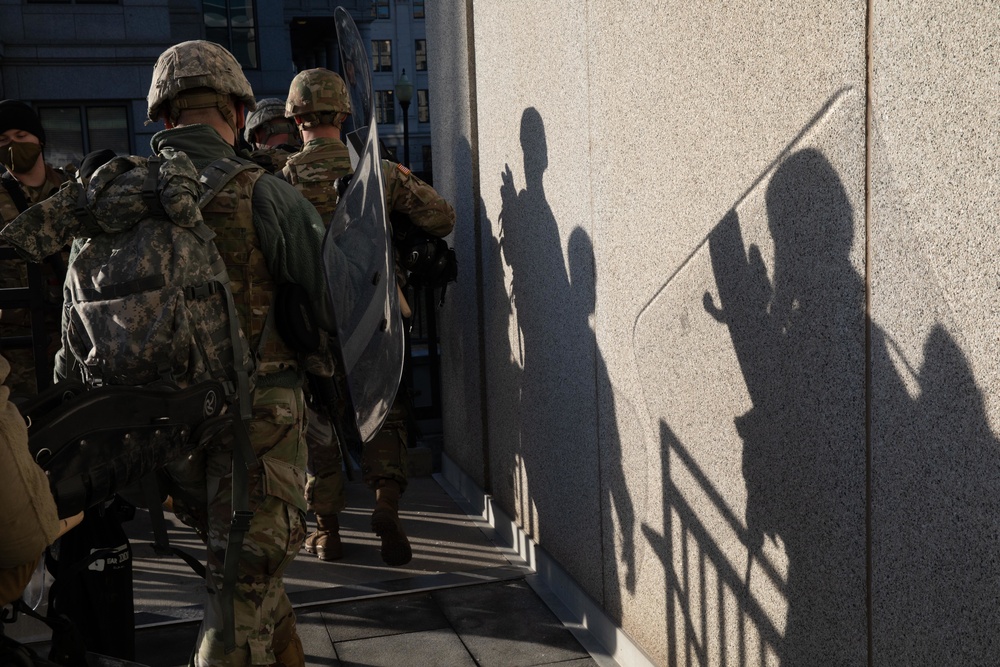 Utah National Guard Soldiers are activated for the 2021 Presidential Inauguration