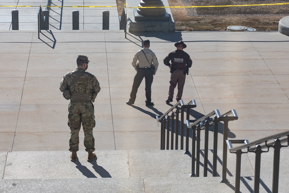 Utah National Guard Soldiers are activated for the 2021 Presidential Inauguration